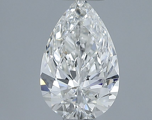 1.01 carat H-VS2 Natūralus Pear Deimantas (1)