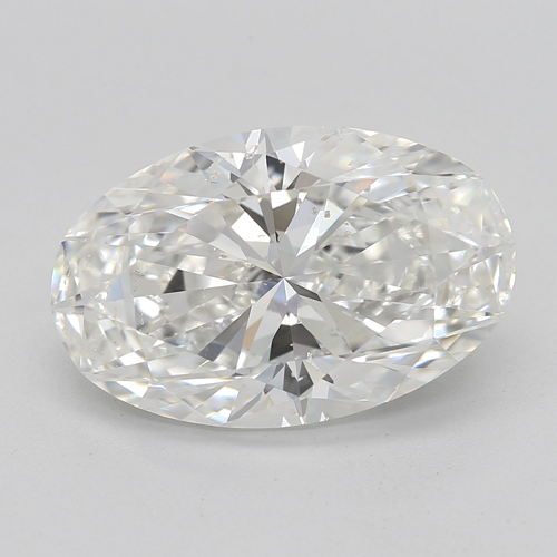 3.51 carat H-SI2 Natūralus Oval Deimantas (1)