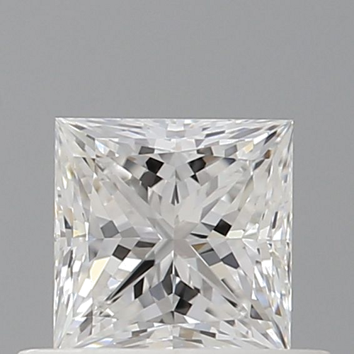 0.54 carat E-VS1 Natūralus Princess Deimantas (1)
