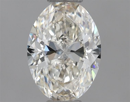 0.45 carat J-VVS1 Natūralus Oval Deimantas (1)