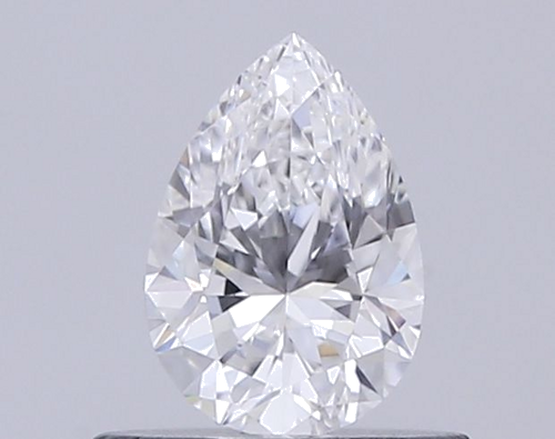 0.5 carat E-VS1 Natūralus Pear Deimantas (1)