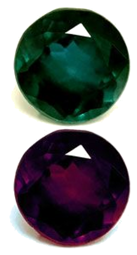 0.2 carat GREEN Round Alexandrite (1)