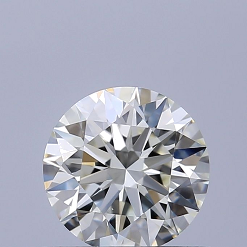 0.52 carat K-VVS2 Excellent cut Natūralus Round Deimantas (1)