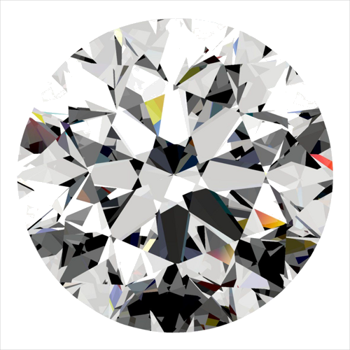 0.3 carat D-VS2 GD cut Natūralus Round Deimantas (1)