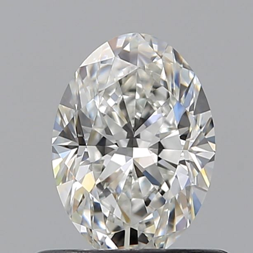 0.56 carat G-IF Natūralus Oval Deimantas (1)