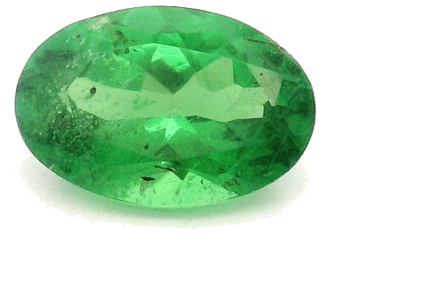 0.65 carat GREEN Oval Garnet (1)