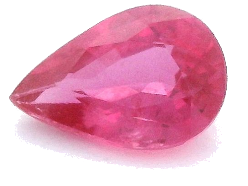 0.44 carat RED Pear Rubinas (1)