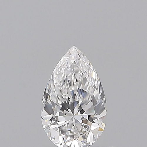 0.5 carat D-VVS2 Natūralus Pear Deimantas (1)