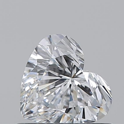 0.6 carat D-VS2 Natūralus Heart Deimantas (1)