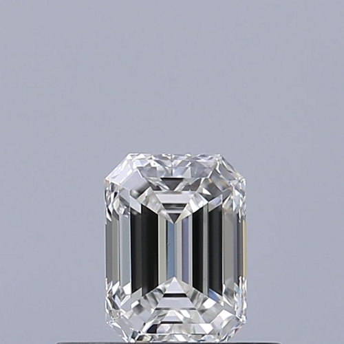 0.4 carat F-VVS2 Natūralus Emerald Deimantas (1)