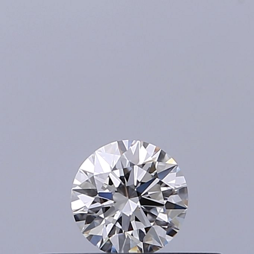 0.19 carat E-VVS2 Excellent cut Natūralus Round Deimantas (1)