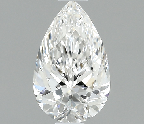 0.54 carat E-VS1 Natūralus Pear Deimantas (1)