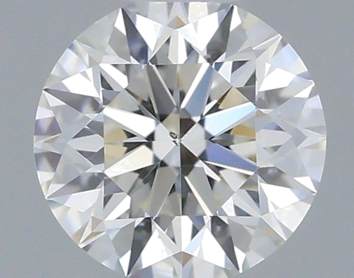 0.36 carat G-SI1 Excellent cut Natūralus Round Deimantas (1)