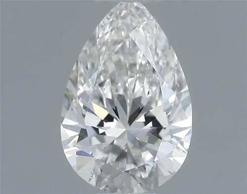 0.36 carat G-SI1 Natūralus Pear Deimantas (1)