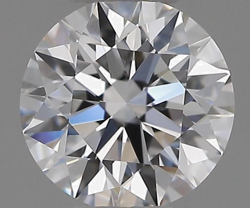 0.62 carat D-VVS2 Excellent cut Natūralus Round Deimantas (1)