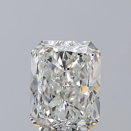 3.5 carat H-SI2 Natūralus Radiant Deimantas (1)