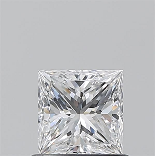 0.7 carat D-VS2 Natūralus Princess Deimantas (1)