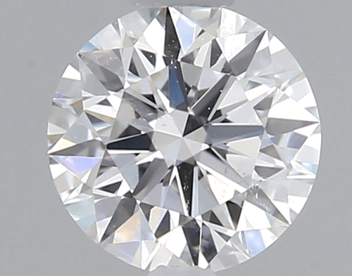 0.44 carat F-SI2 Excellent cut Natūralus Round Deimantas (1)
