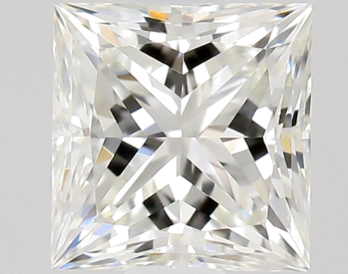 0.53 carat J-VVS2 Natūralus Princess Deimantas (1)