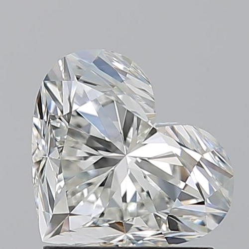 1.5 carat I-VVS1 Natūralus Heart Deimantas (1)
