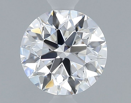 0.62 carat D-VVS1 Excellent cut Natūralus Round Deimantas (1)