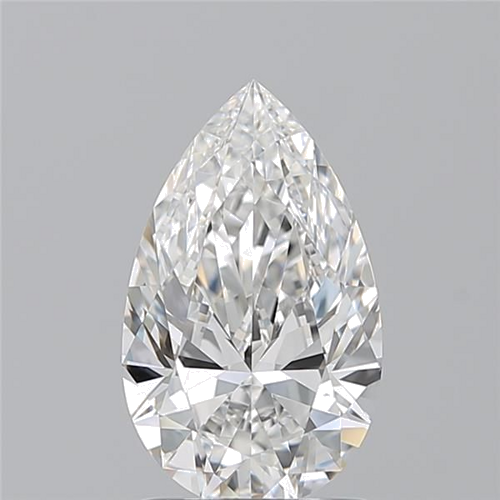 1.52 carat E-VS1 Natūralus Pear Deimantas (1)