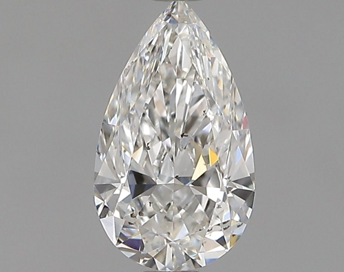 0.56 carat G-SI2 Natūralus Pear Deimantas (1)
