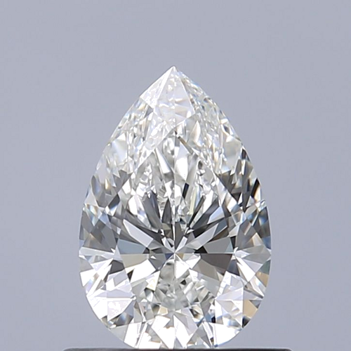 0.61 carat G-IF Natūralus Pear Deimantas (1)