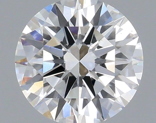 0.42 carat F-VS2 Excellent cut Natūralus Round Deimantas (1)