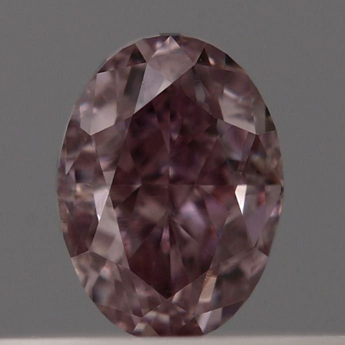 0.3 carat Fancy Brownish Pink-VS2 Natūralus Oval Deimantas (1)