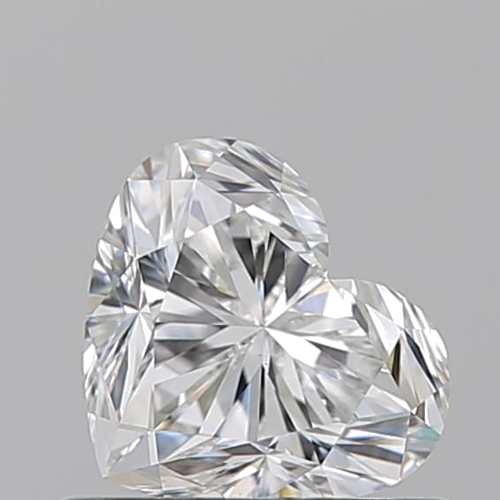 0.71 carat E-VS1 Natūralus Heart Deimantas (1)