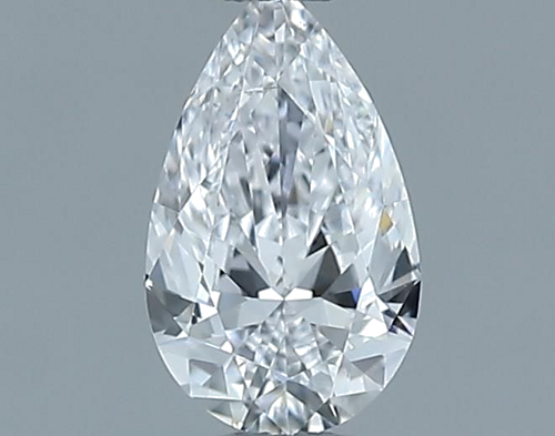 0.3 carat D-SI1 Natūralus Pear Deimantas (1)