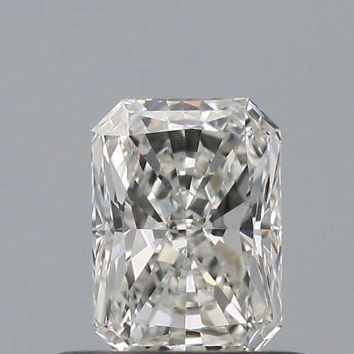 0.51 carat H-VVS1 Natūralus Radiant Deimantas (1)