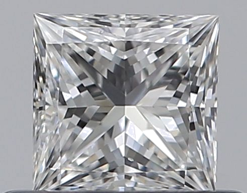 0.4 carat E-VS2 Natūralus Princess Deimantas (1)