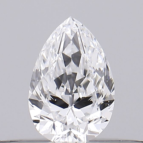 0.2 carat D-SI1 Natūralus Pear Deimantas (1)