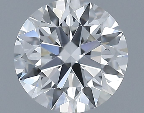 0.53 carat F-VVS1 Excellent cut Natūralus Round Deimantas (1)