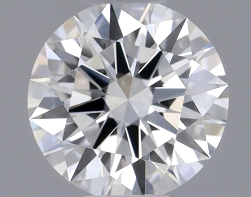 0.24 carat F-VVS2 Excellent cut Natūralus Round Deimantas (1)