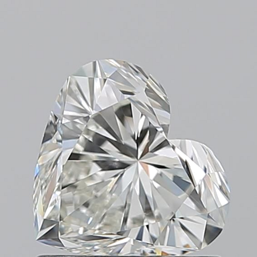 1.01 carat J-VS1 Natūralus Heart Deimantas (1)