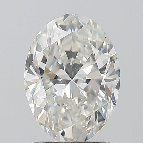 1.5 carat H-SI2 Natūralus Oval Deimantas (1)