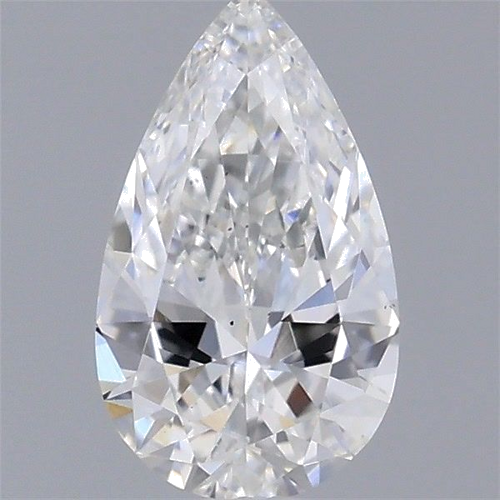 0.3 carat E-VS2 Natūralus Pear Deimantas (1)