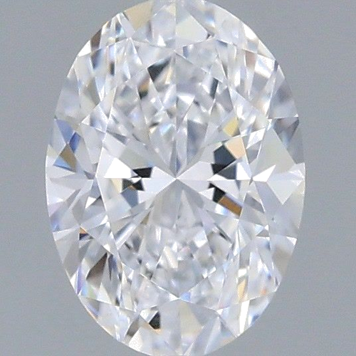 0.5 carat D-VVS1 Natūralus Oval Deimantas (1)