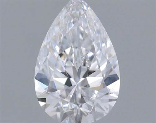0.5 carat G-VS2 Natūralus Pear Deimantas (1)