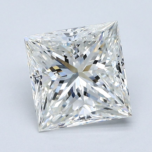 1.06 carat J-VVS2 Natūralus Princess Deimantas (1)