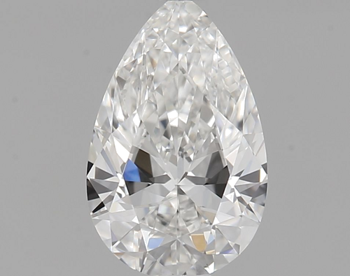 0.5 carat F-IF Natūralus Pear Deimantas (1)