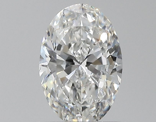 0.59 carat F-SI1 Natūralus Oval Deimantas (1)