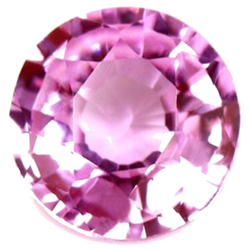 0.77 carat PINK Round Safyras (1)