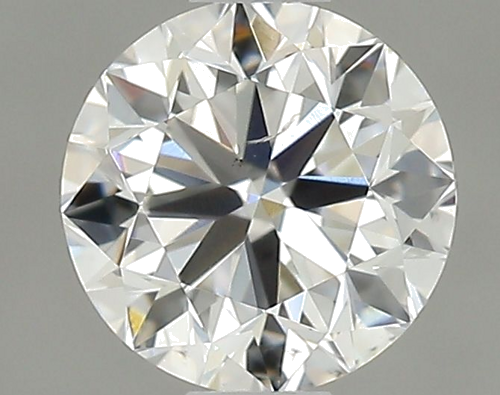 0.5 carat F-SI1 Very Good cut Natūralus Round Deimantas (1)