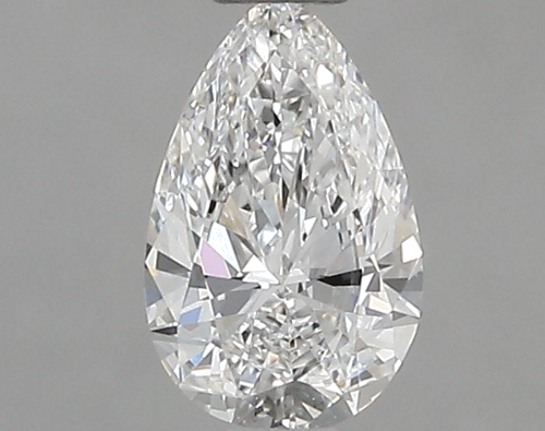 0.36 carat D-VS2 Natūralus Pear Deimantas (1)