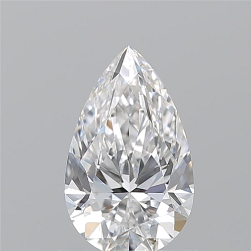 1.01 carat F-VVS2 Natūralus Pear Deimantas (1)