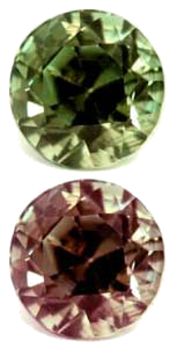 0.54 carat GREEN Round Alexandrite (1)